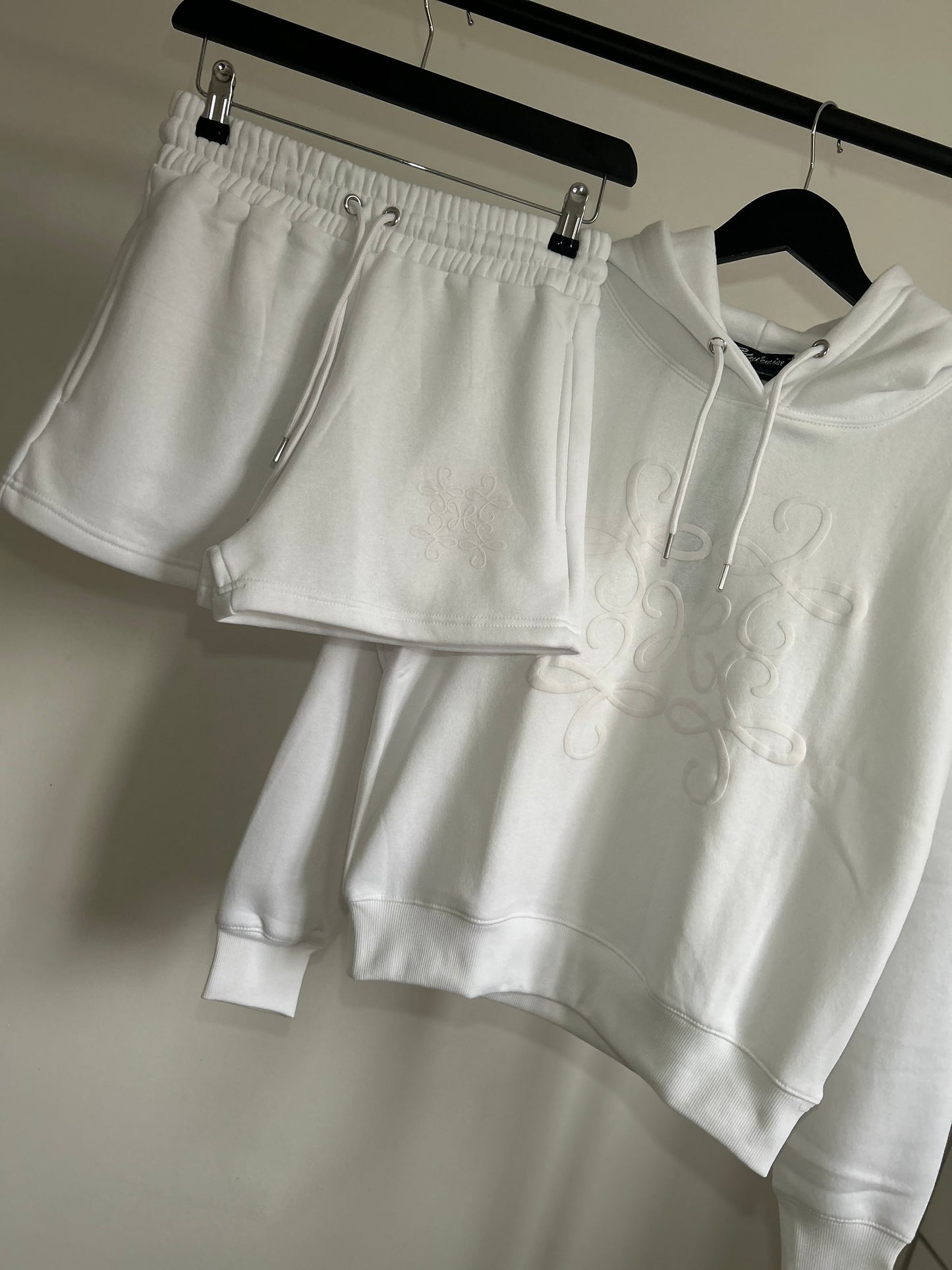 THE HIDDEN HUT’S HOODIE + JOGGER SHORTS CO-ORD