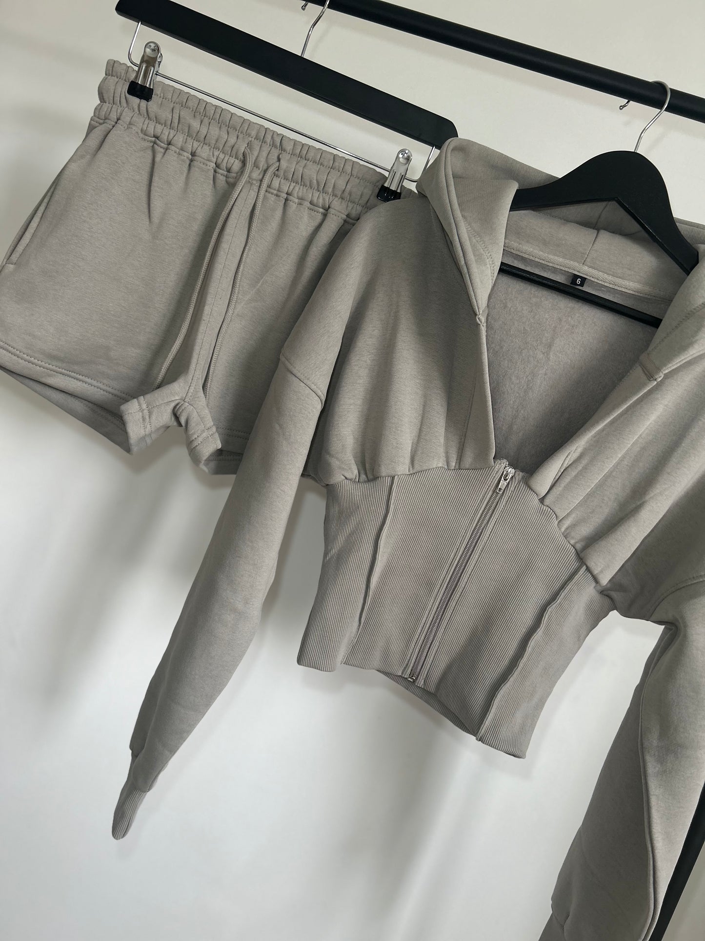CORSET JACKET AND SHORTS CO-ORD