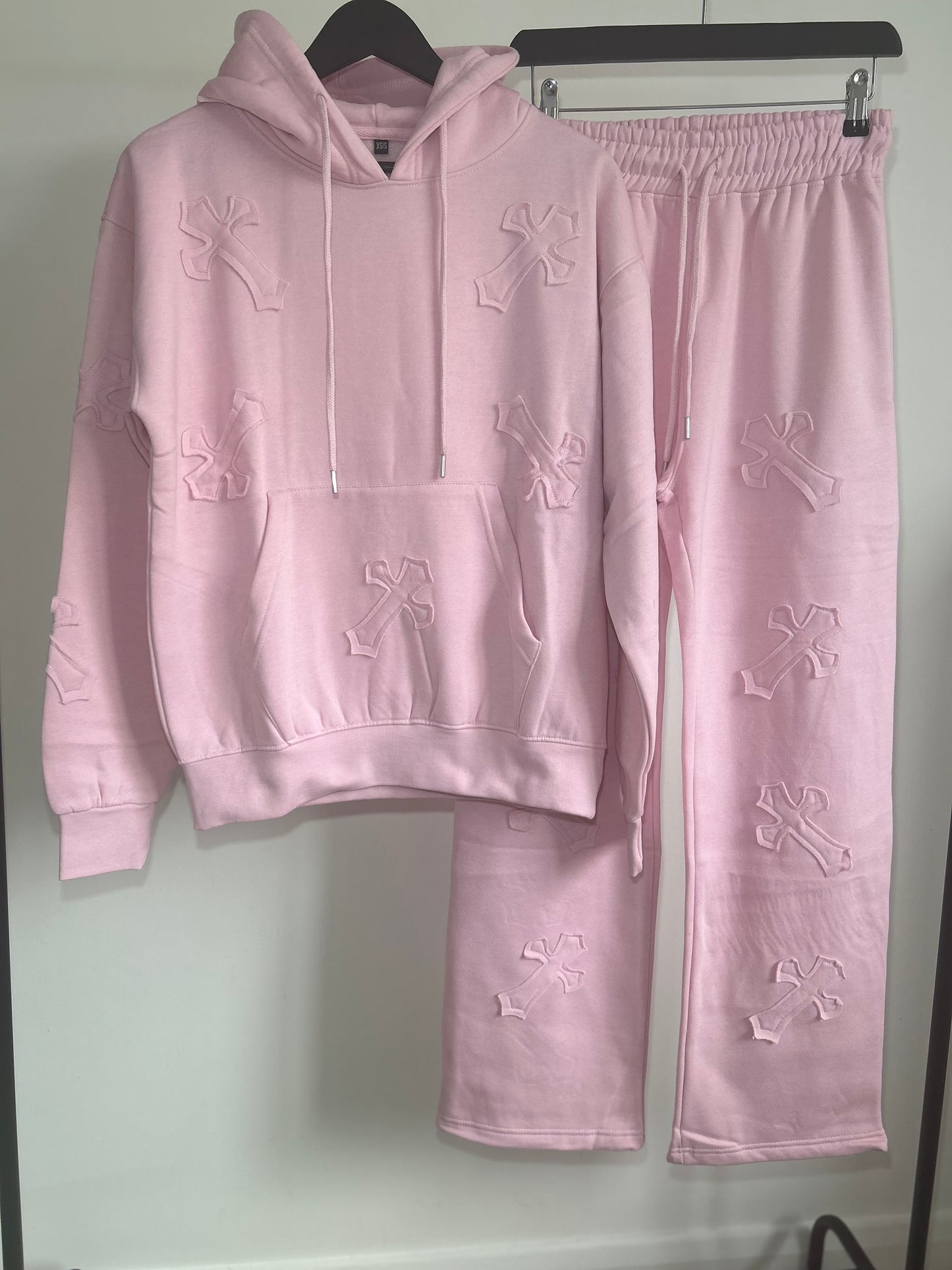 CROSS EMBROIDERED TRACKSUIT