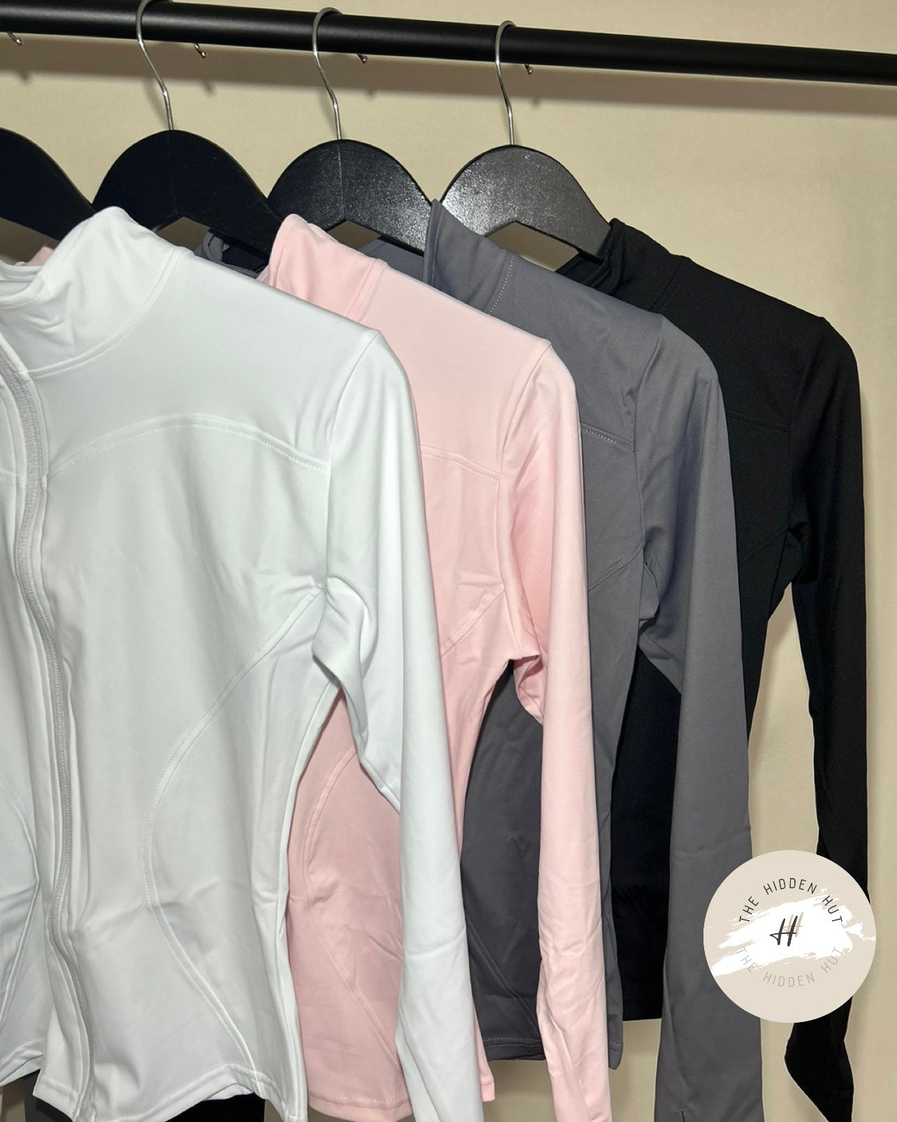 SLINKY SCULPTING ZIP-UP GYM JACKETS
