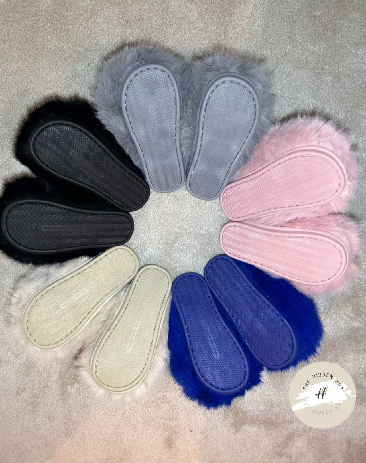 XL FLUFFY SLIPPERS