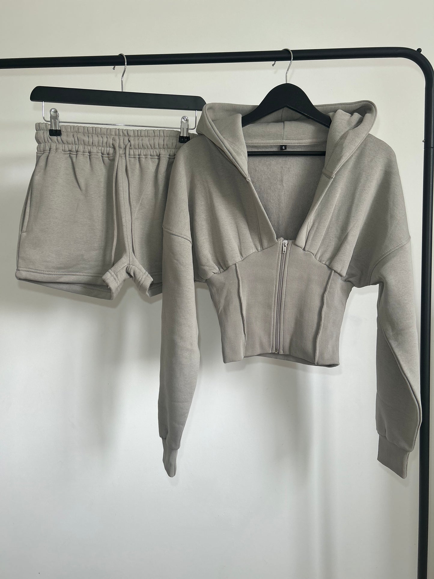 CORSET JACKET AND SHORTS CO-ORD