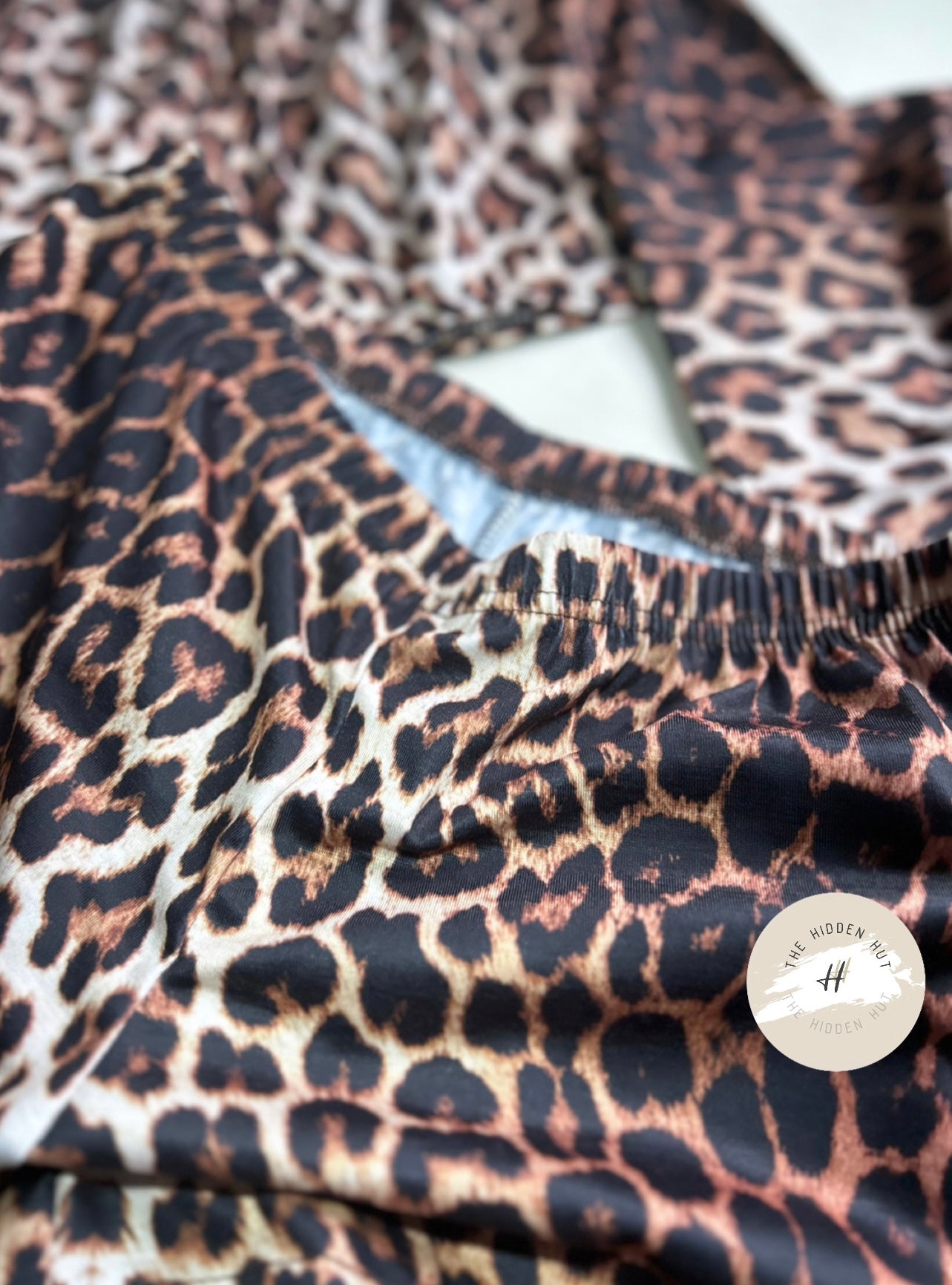 LEOPARD PRINT MINI SHORTS