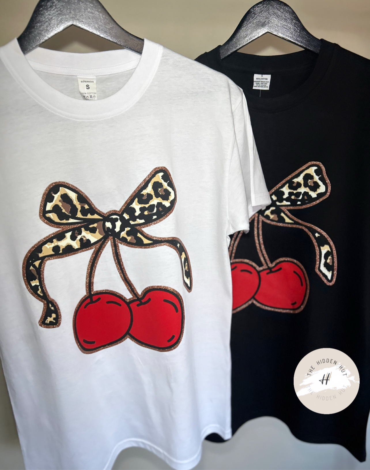 OVERSIZED CHERRY BOW T-SHIRT
