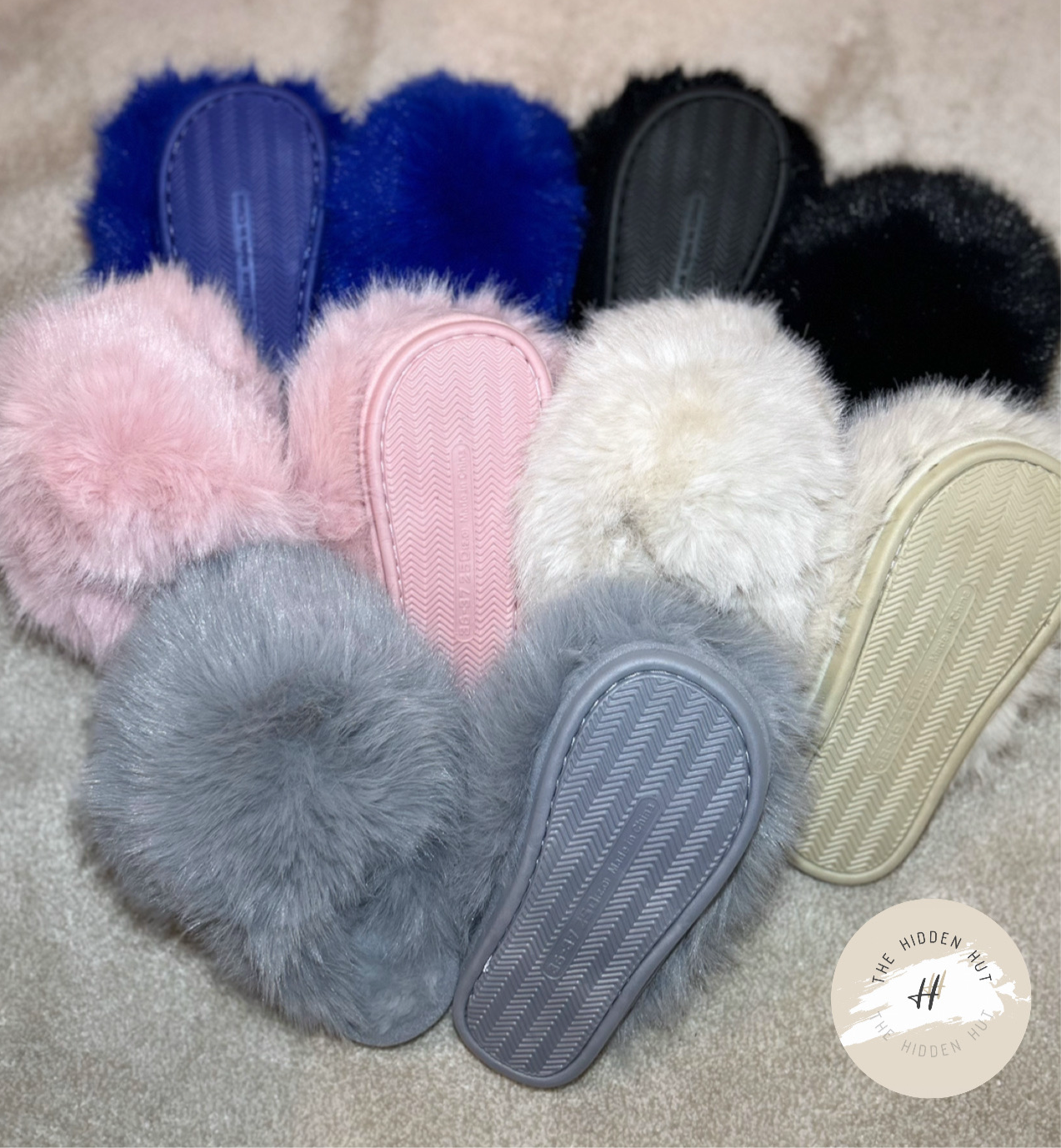 XL FLUFFY SLIPPERS
