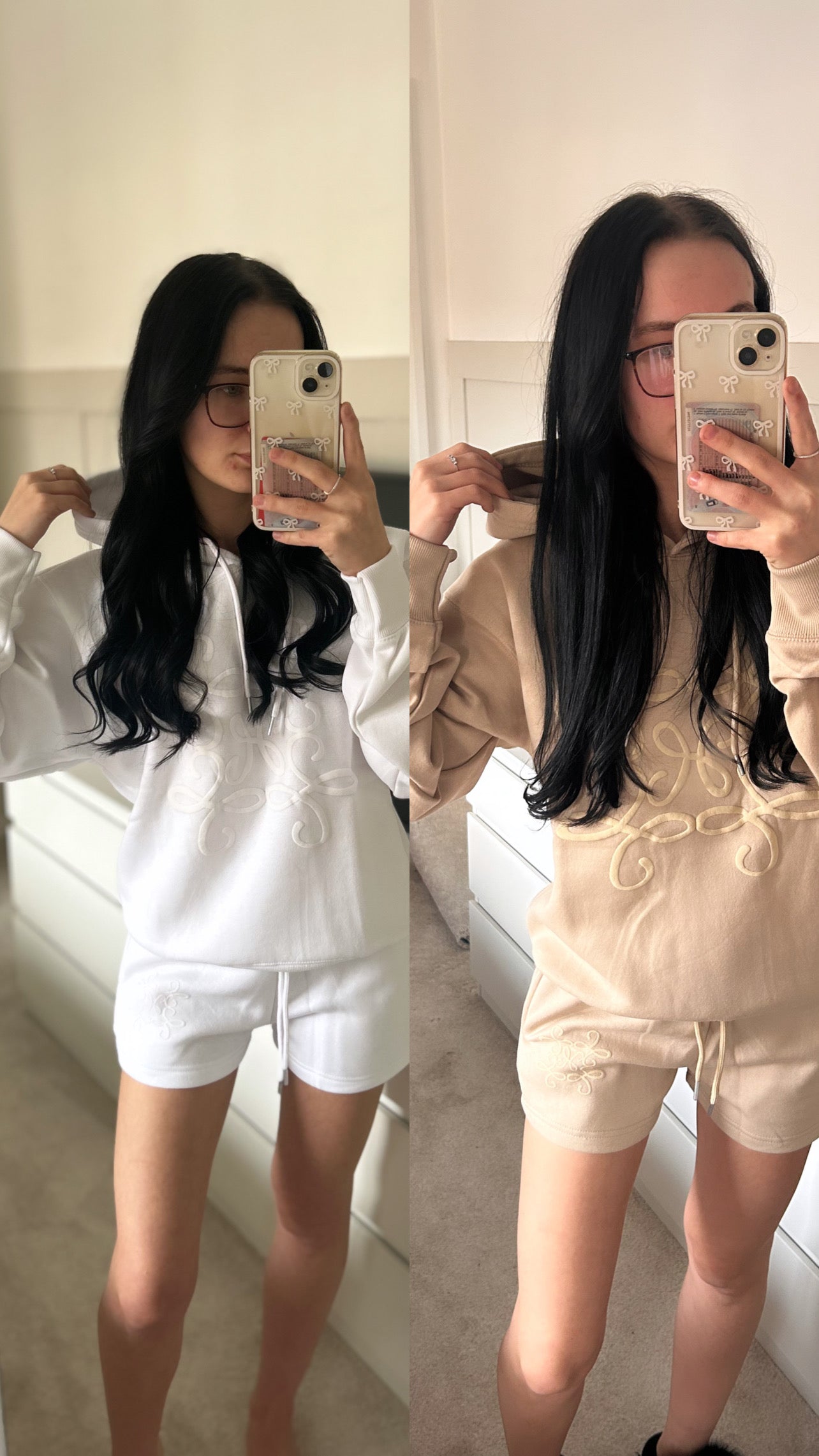 THE HIDDEN HUT’S HOODIE + JOGGER SHORTS CO-ORD
