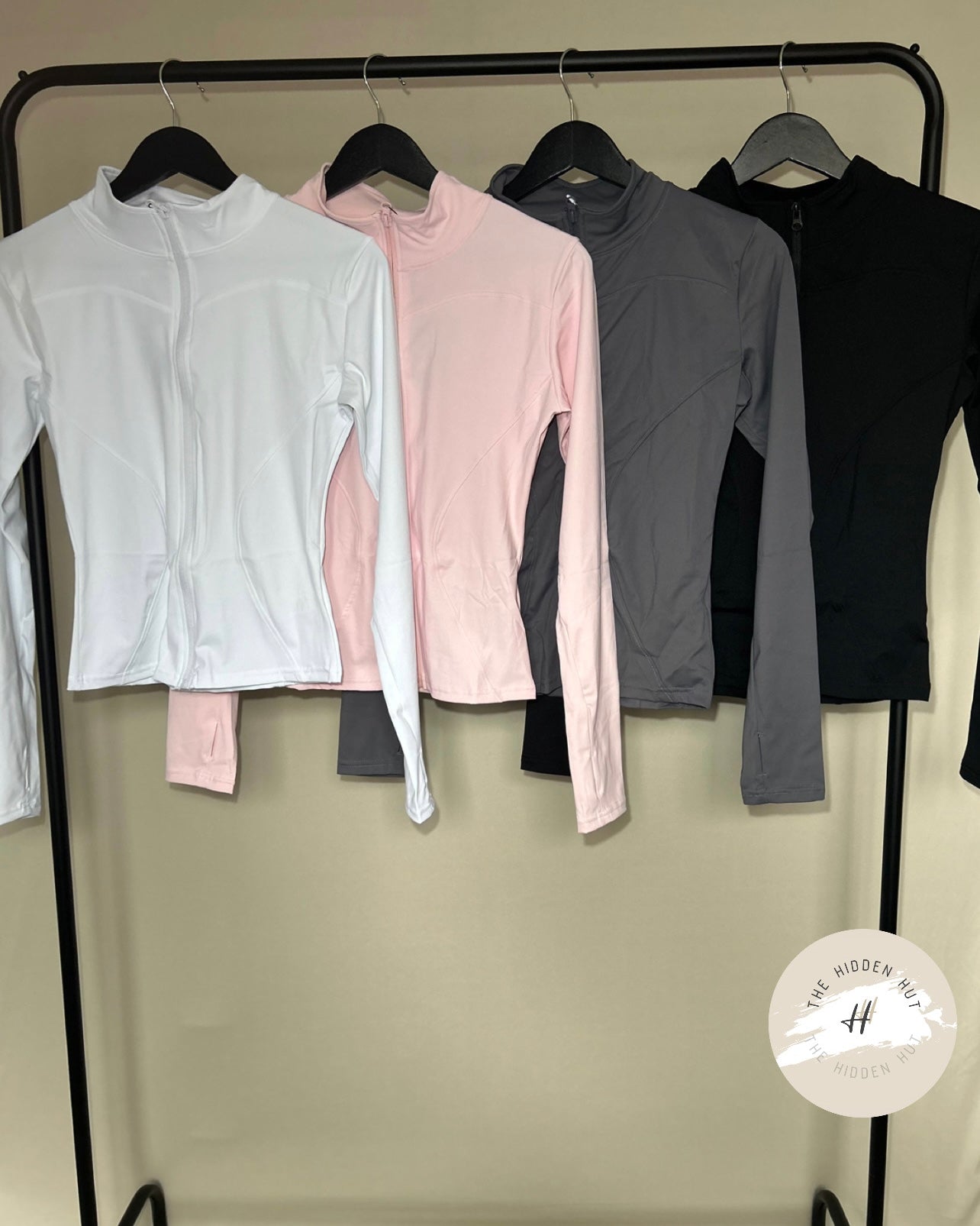 SLINKY SCULPTING ZIP-UP GYM JACKETS