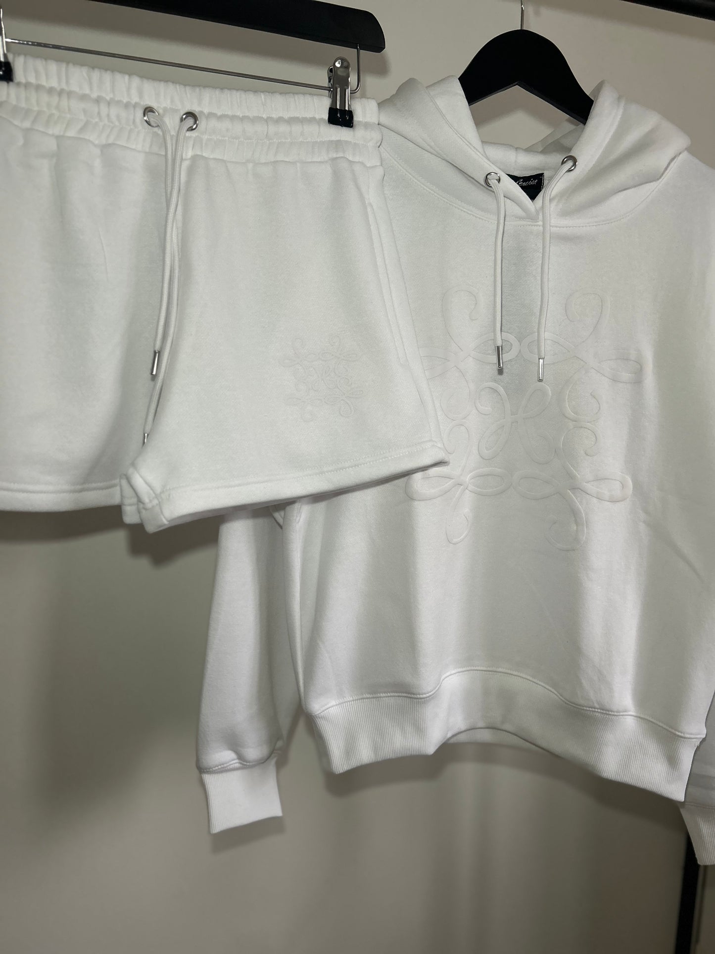 THE HIDDEN HUT’S HOODIE + JOGGER SHORTS CO-ORD