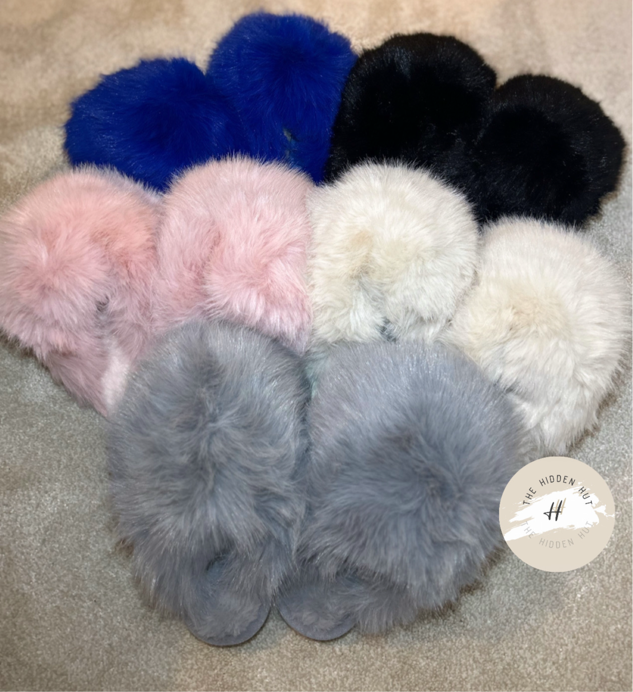 XL FLUFFY SLIPPERS