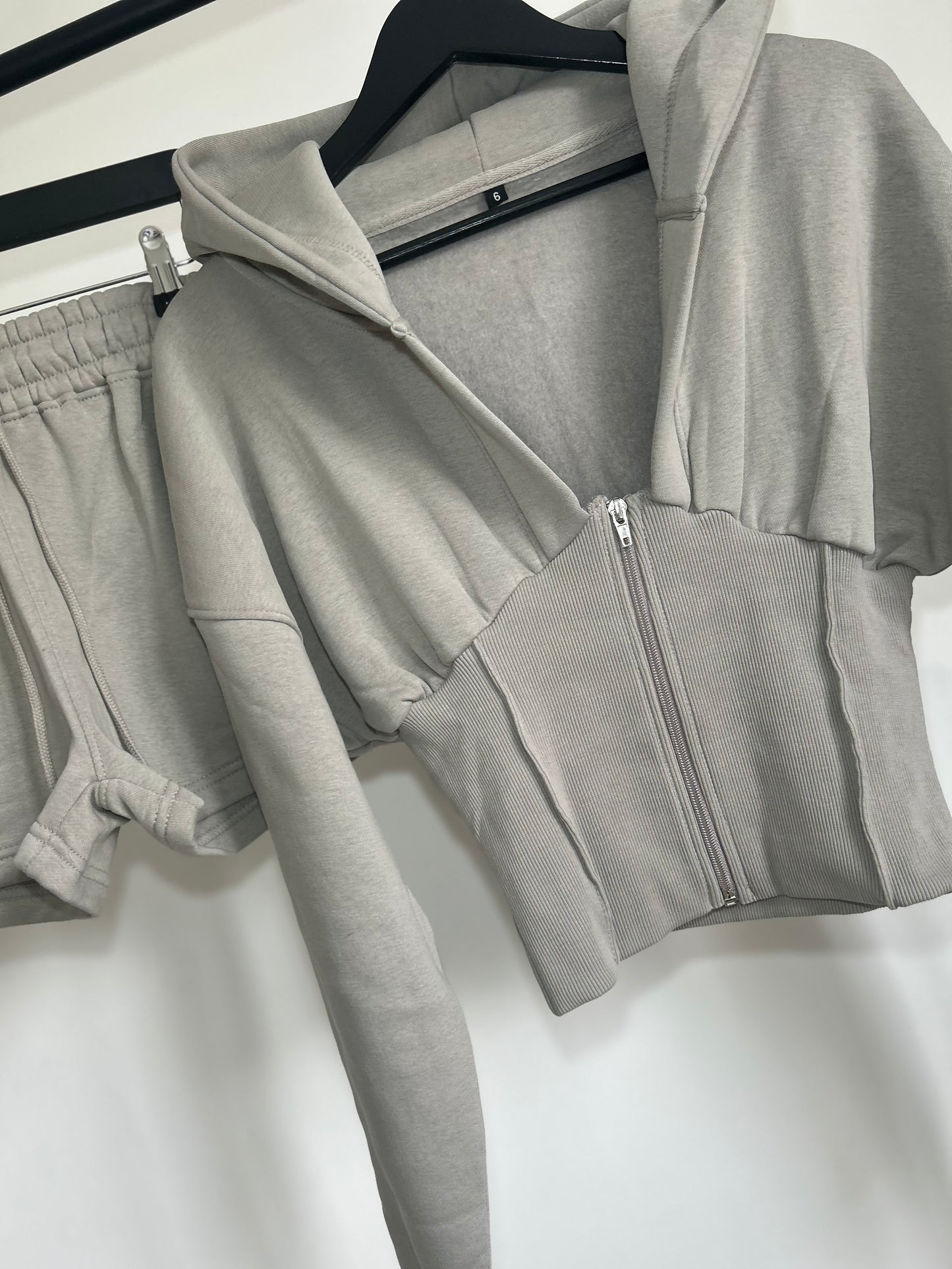 CORSET JACKET AND SHORTS CO-ORD