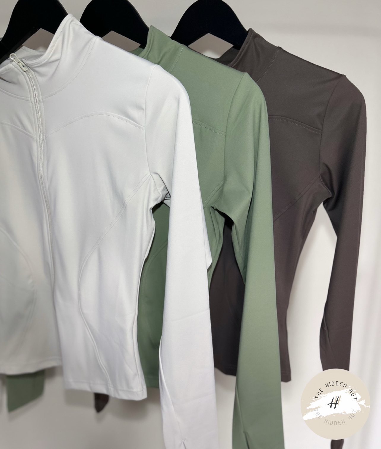 SLINKY SCULPTING ZIP-UP GYM JACKETS