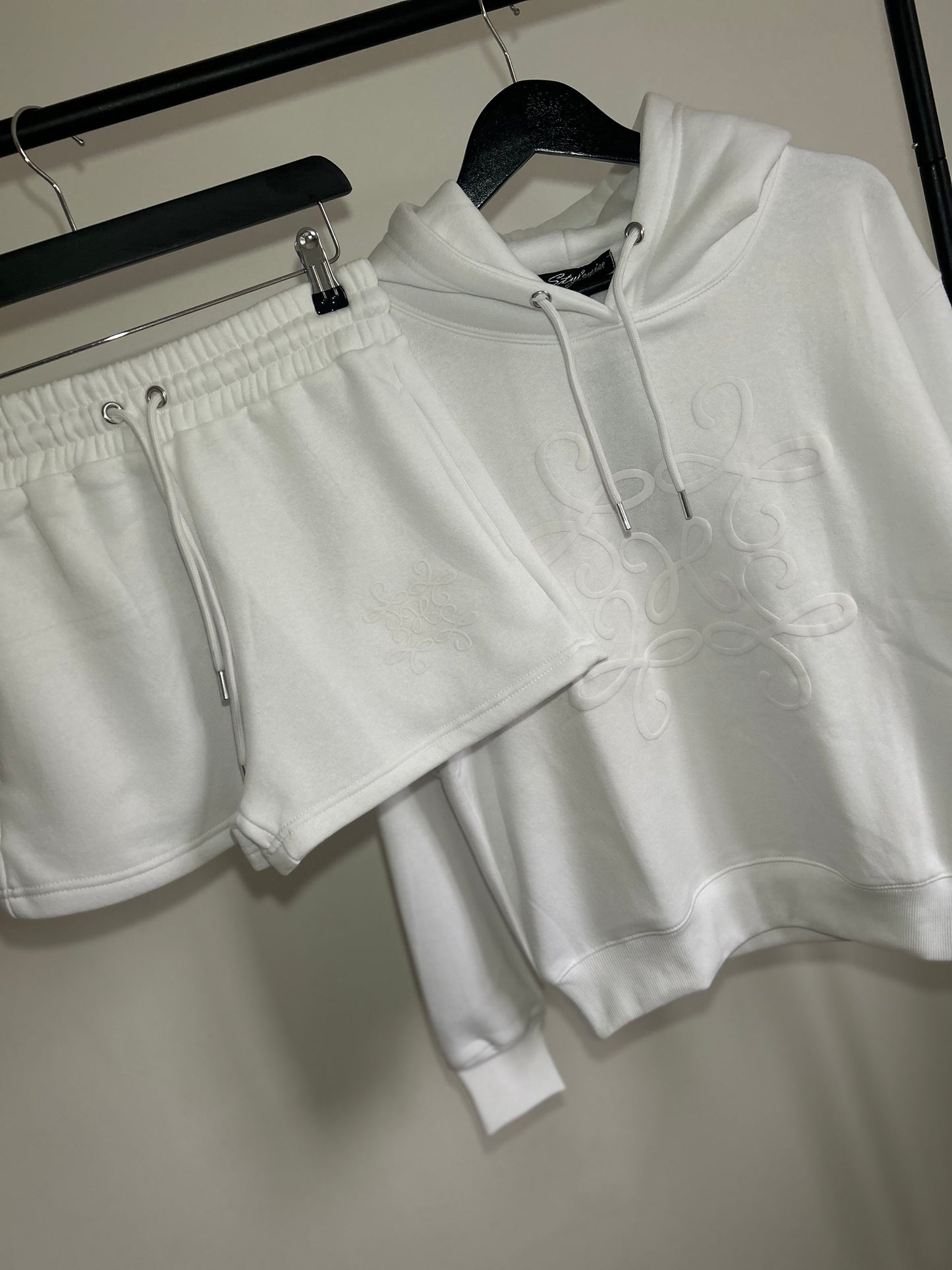 THE HIDDEN HUT’S HOODIE + JOGGER SHORTS CO-ORD