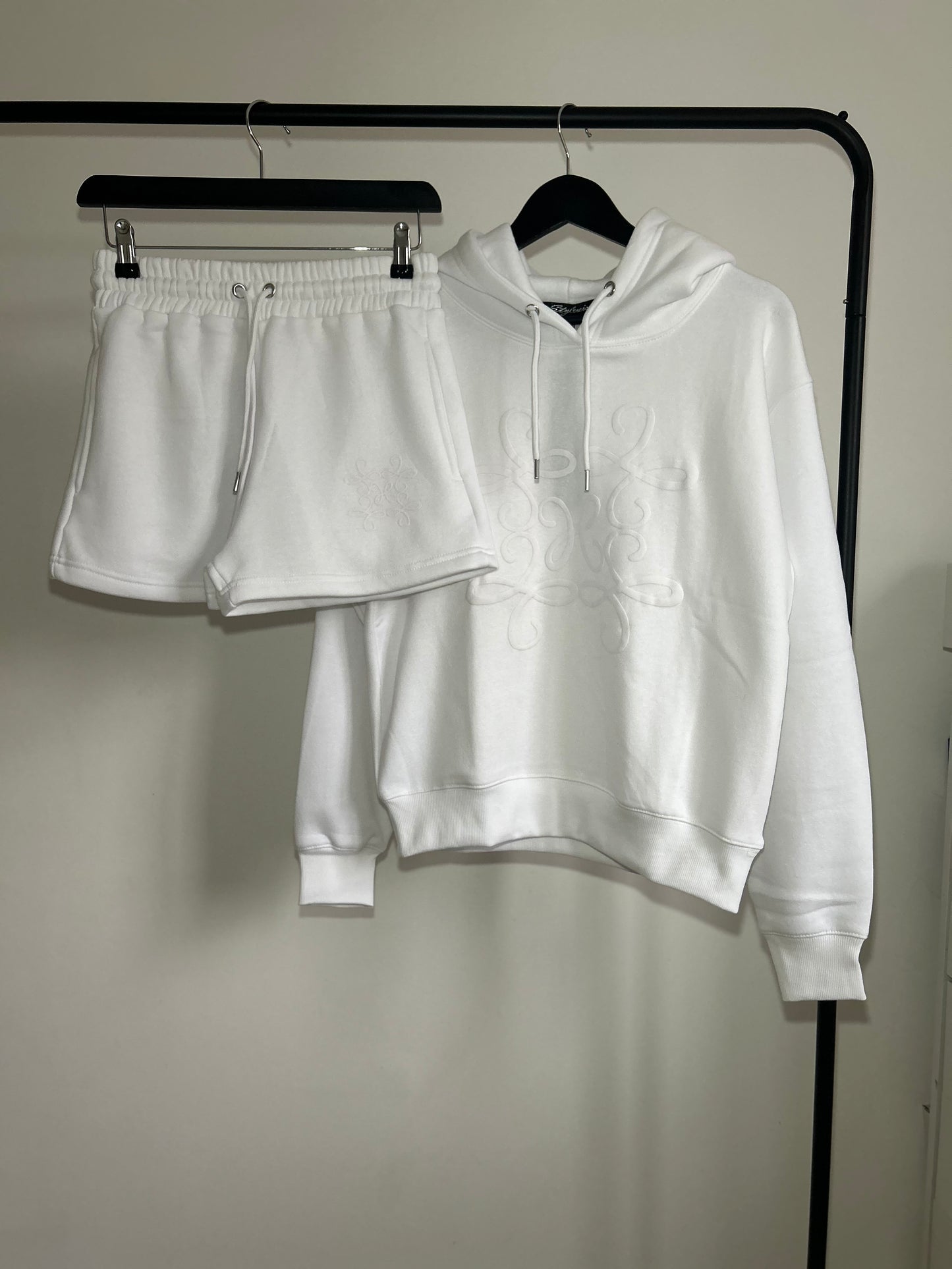 THE HIDDEN HUT’S HOODIE + JOGGER SHORTS CO-ORD