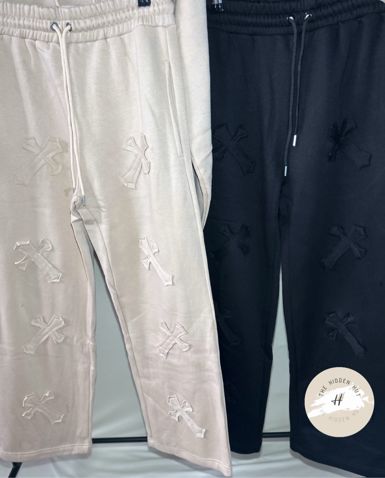 CROSS EMBROIDERED TRACKSUIT