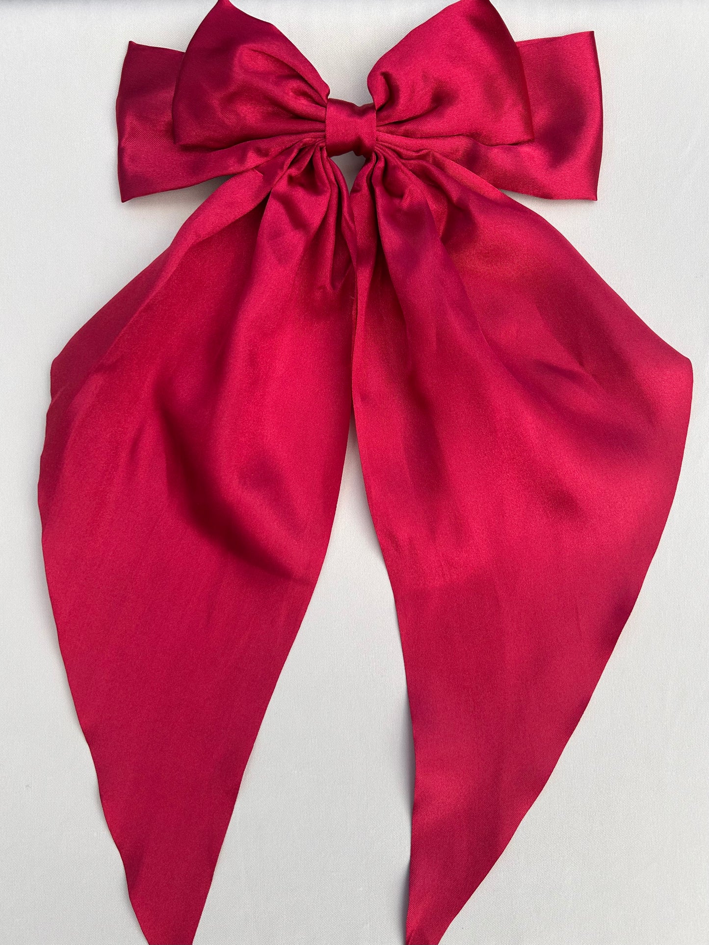 OVERSIZED SATIN HAIR BOWS
