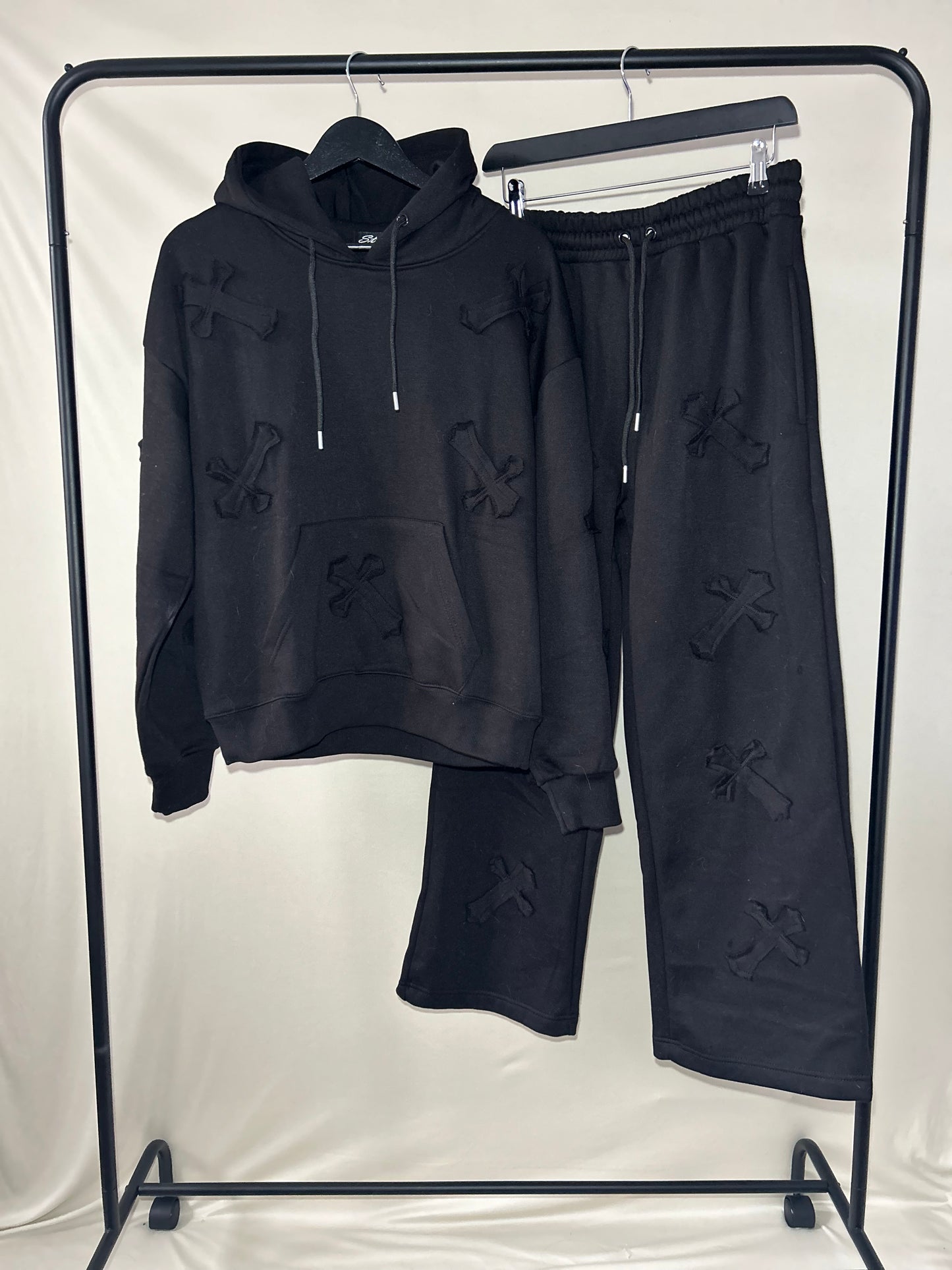 CROSS EMBROIDERED TRACKSUIT