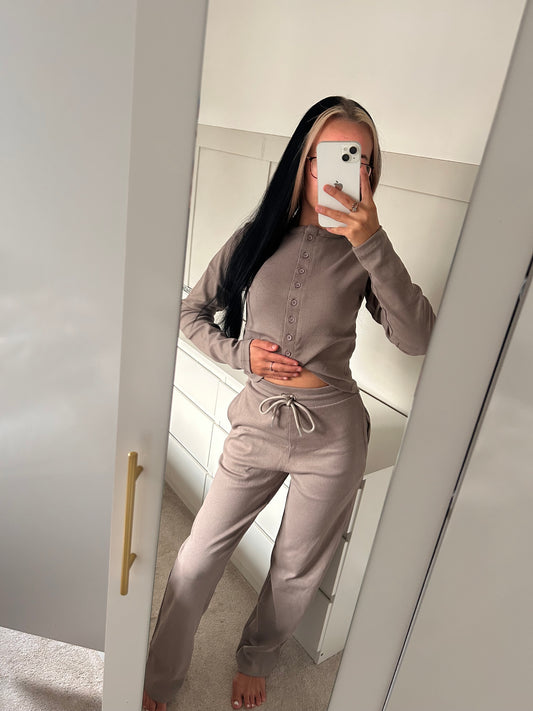 LONG SLEEVE BUTTON UP CO-ORD