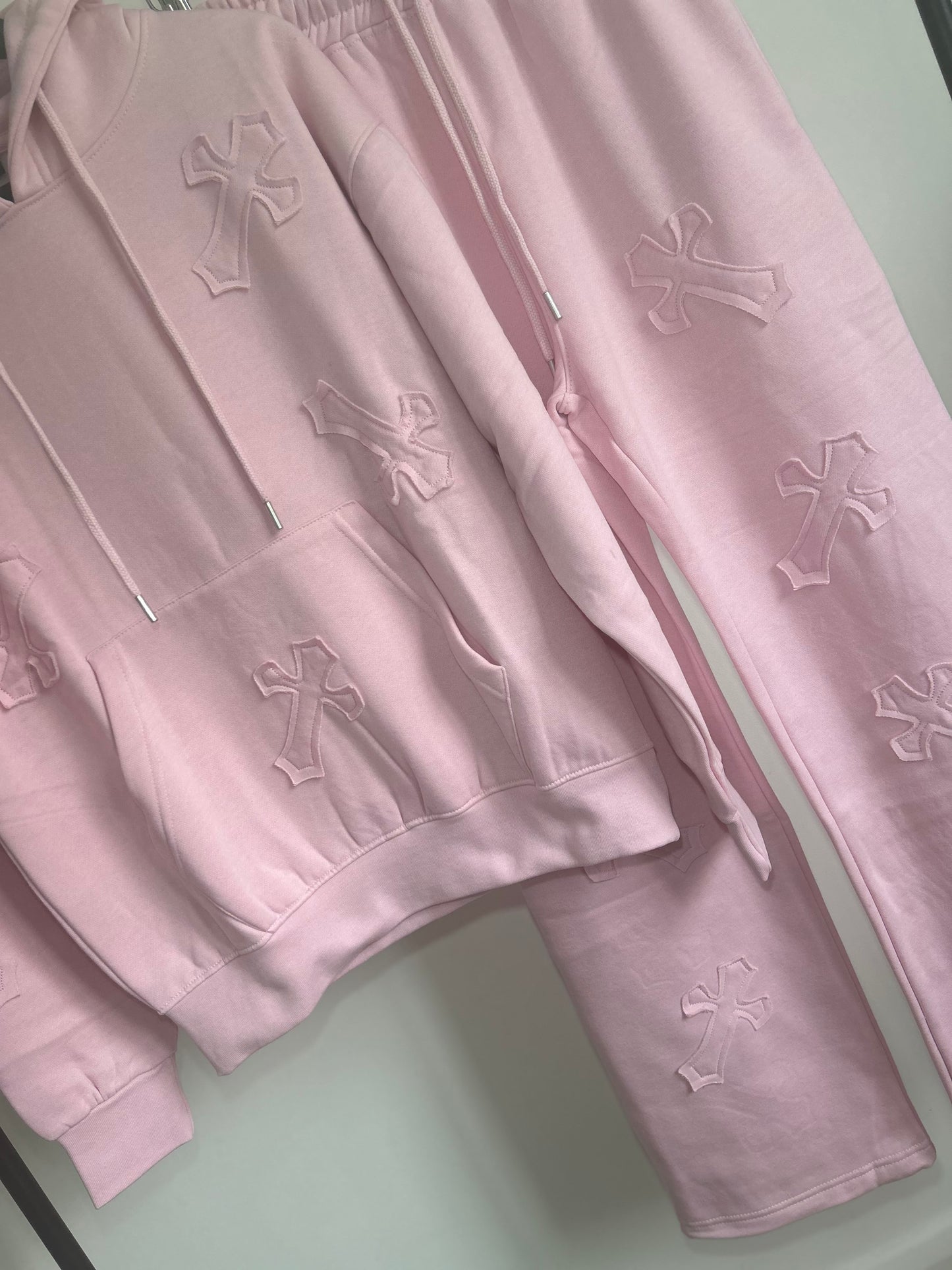 CROSS EMBROIDERED TRACKSUIT