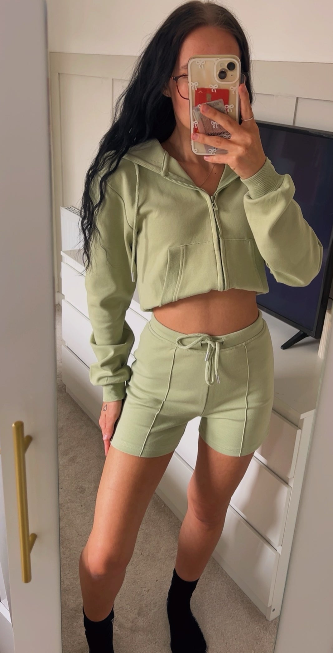 SCUBA JACKET AND SHORTS SET