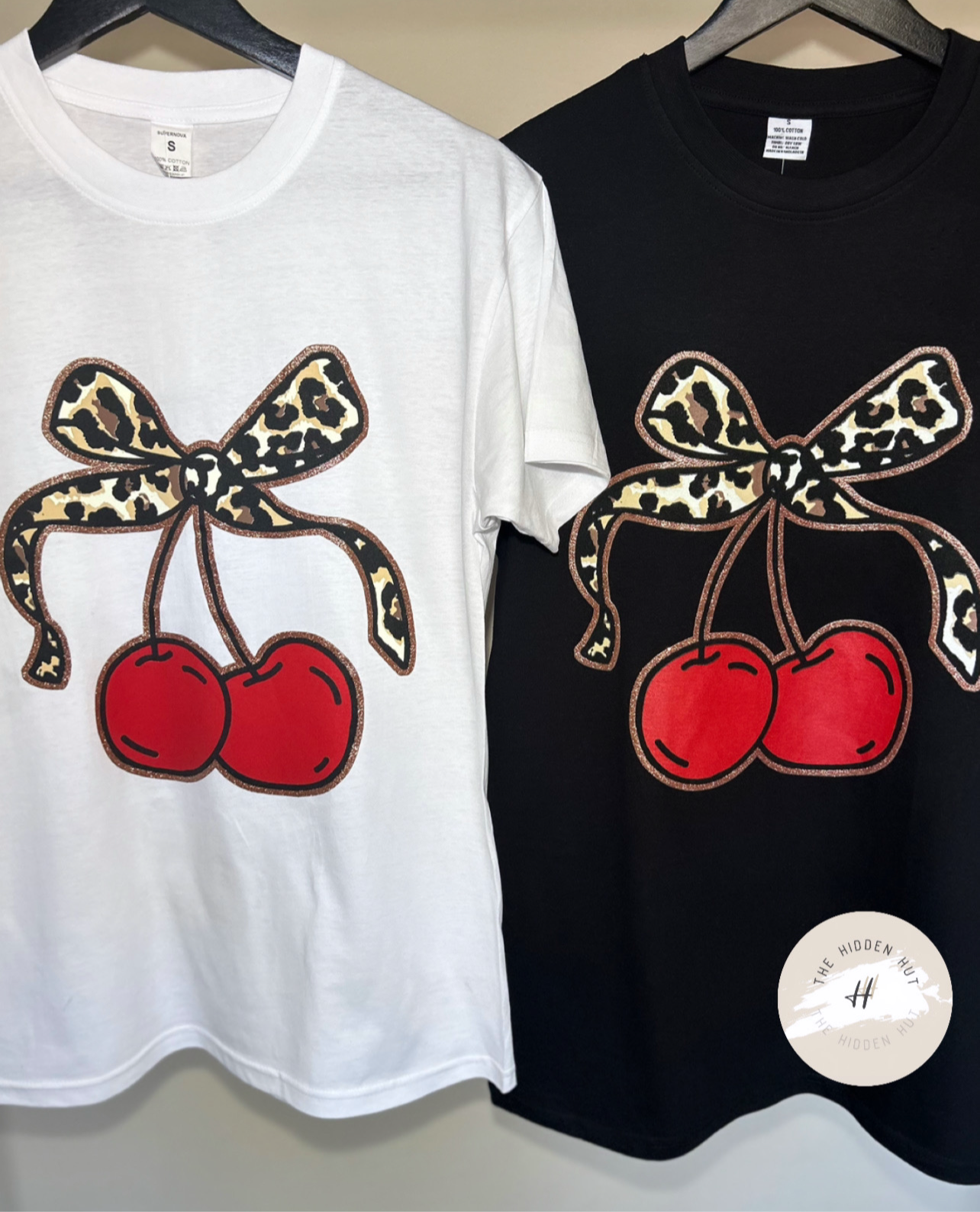 OVERSIZED CHERRY BOW T-SHIRT