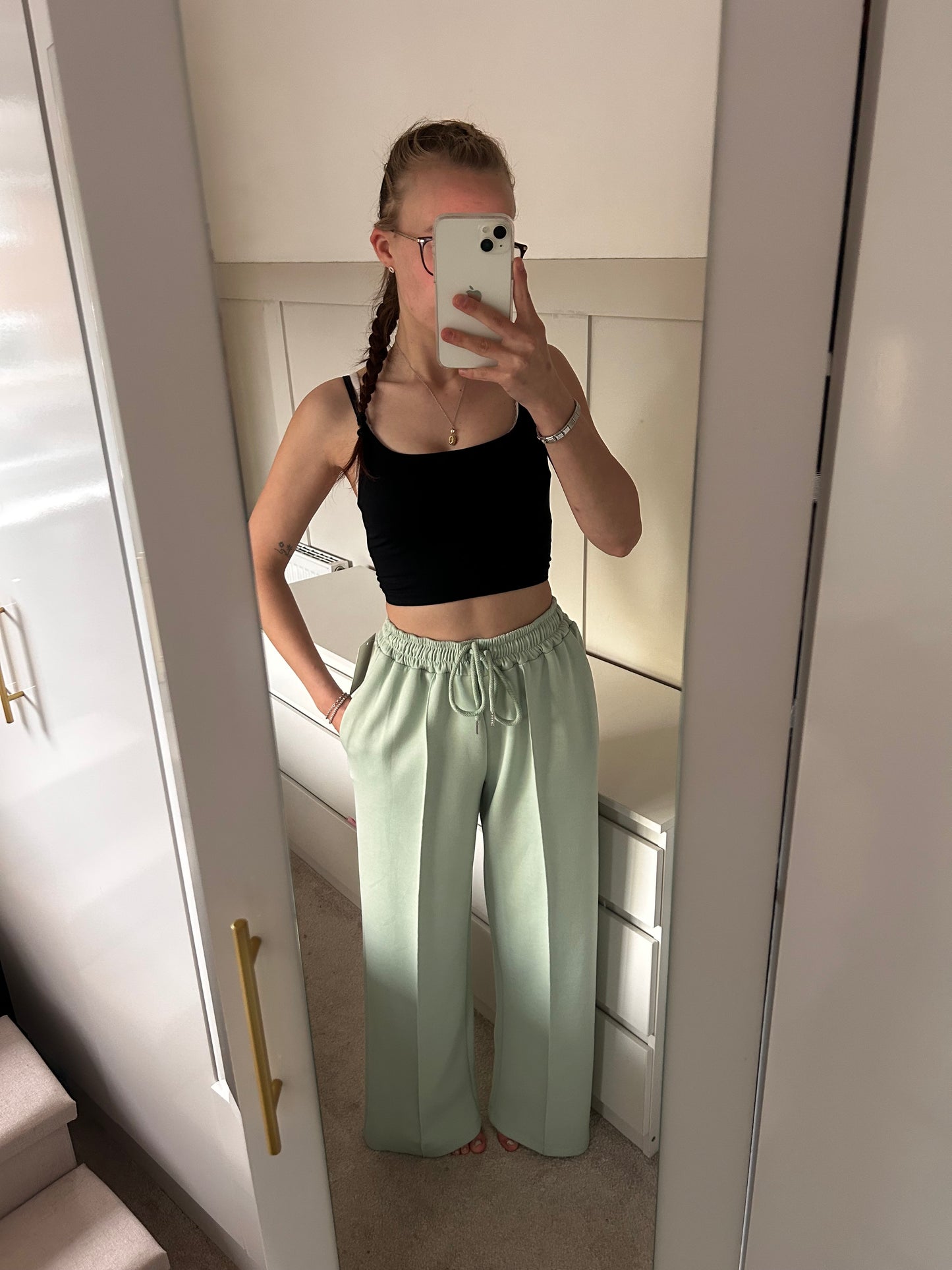 SOFT WIDE LEG JOGGERS