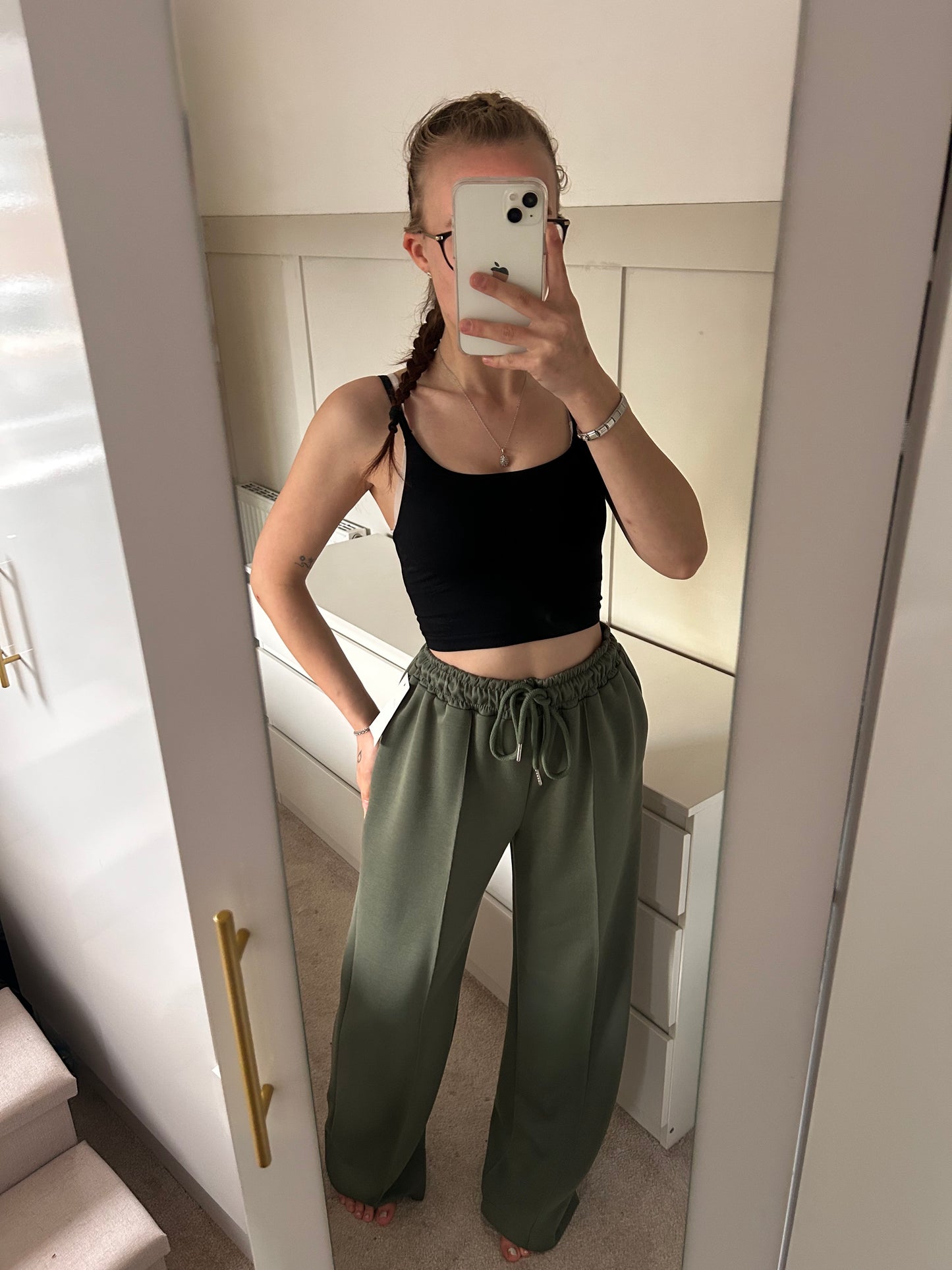 SOFT WIDE LEG JOGGERS