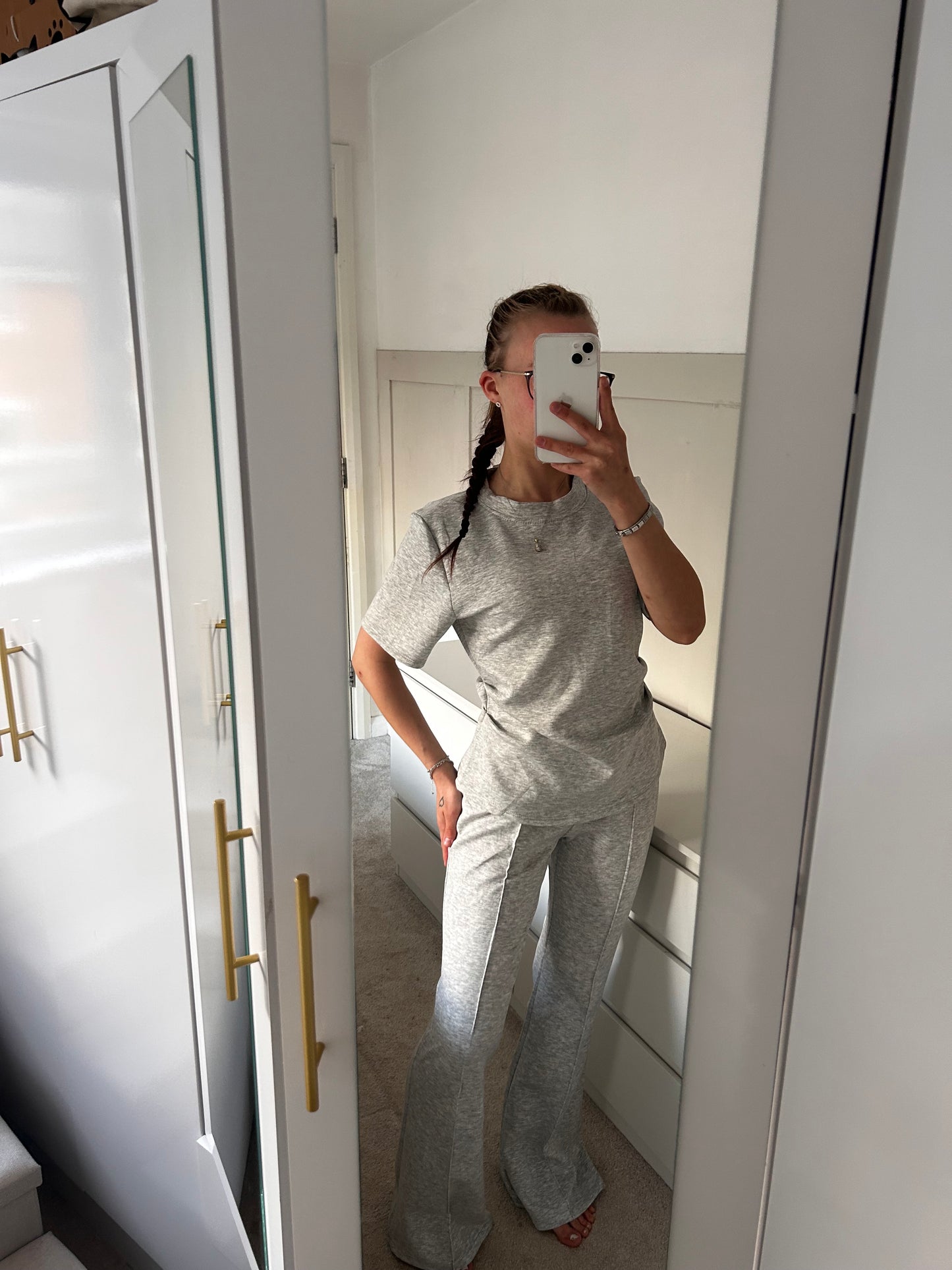 RUCHED T-SHIRT CO-ORD