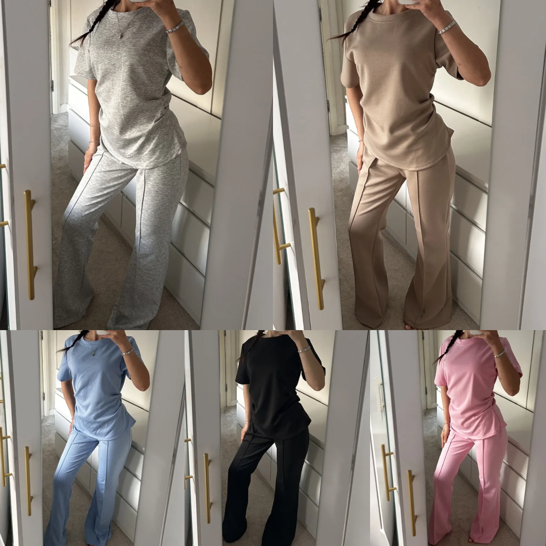 RUCHED T-SHIRT CO-ORD