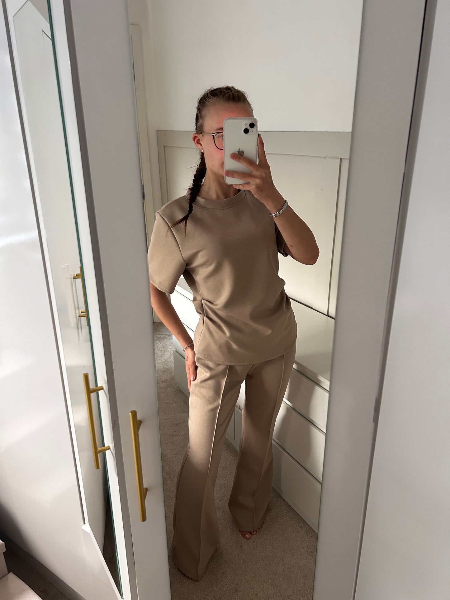 RUCHED T-SHIRT CO-ORD