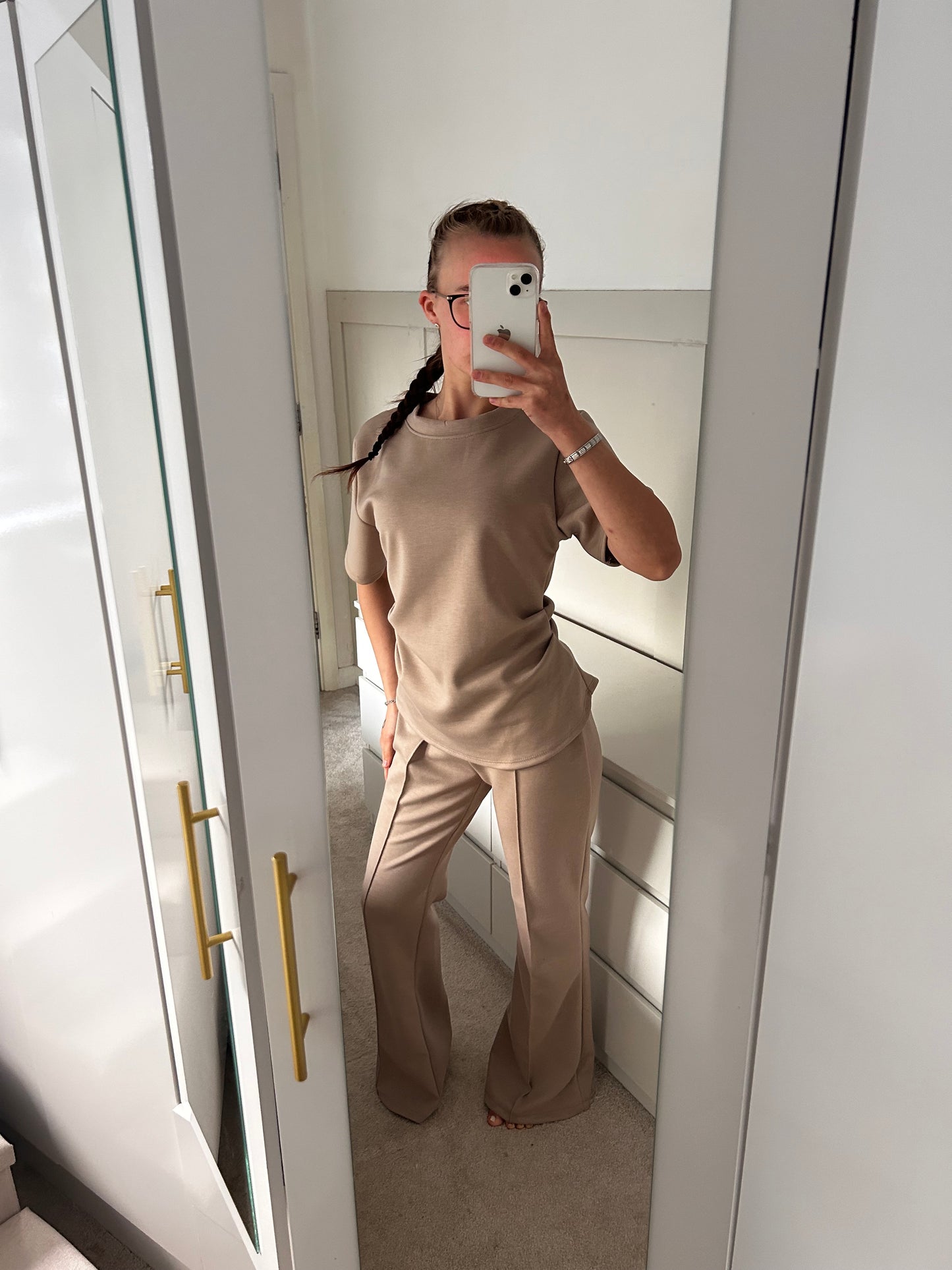 RUCHED T-SHIRT CO-ORD