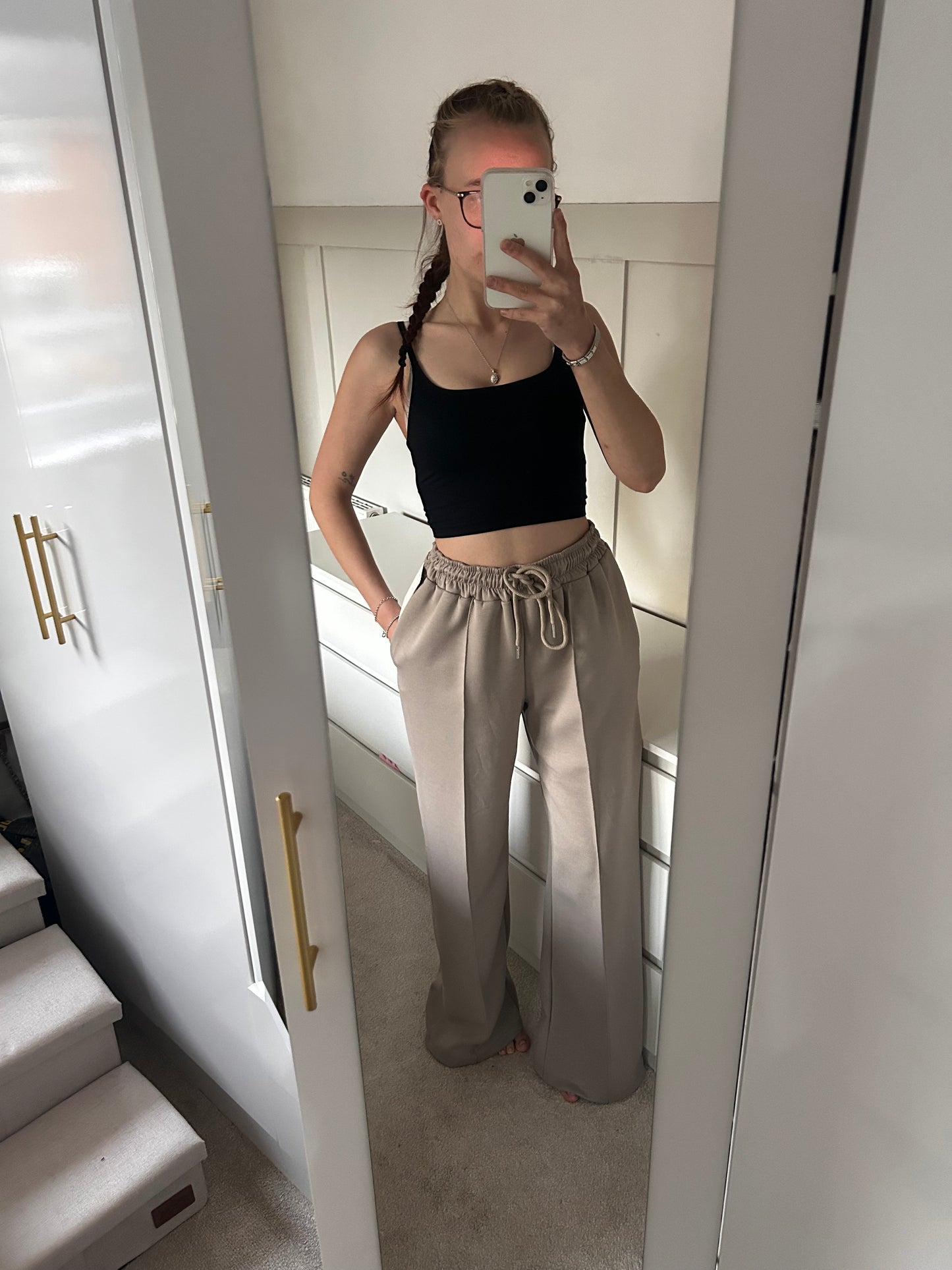 SOFT WIDE LEG JOGGERS