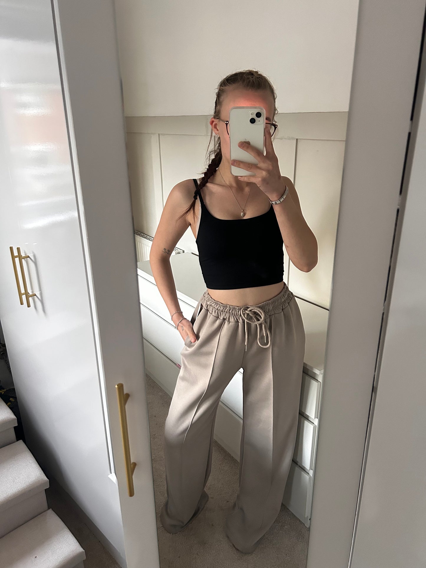 SOFT WIDE LEG JOGGERS