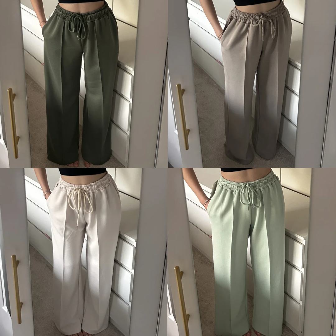 SOFT WIDE LEG JOGGERS