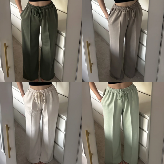 SOFT WIDE LEG JOGGERS