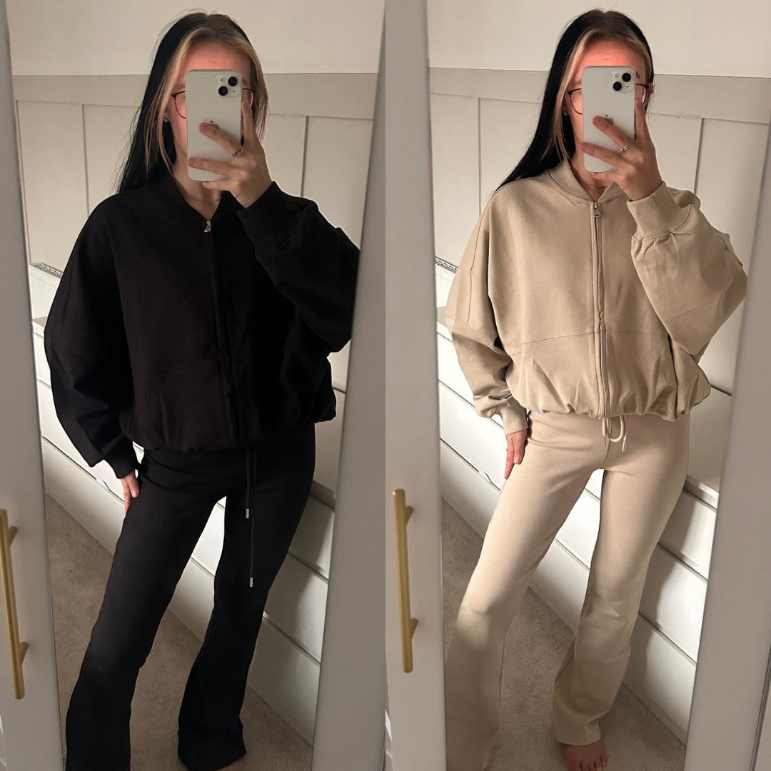 FLARED BOMBER TRACKSUIT