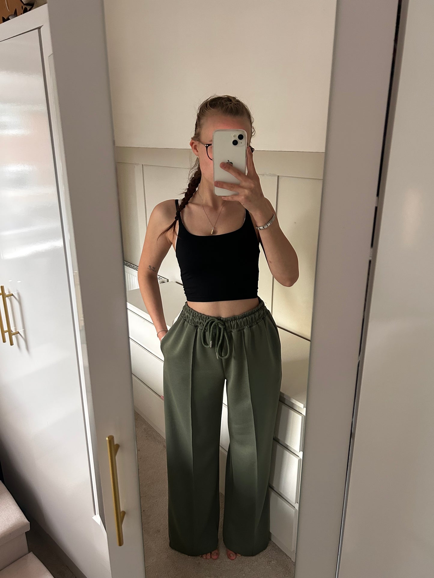 SOFT WIDE LEG JOGGERS