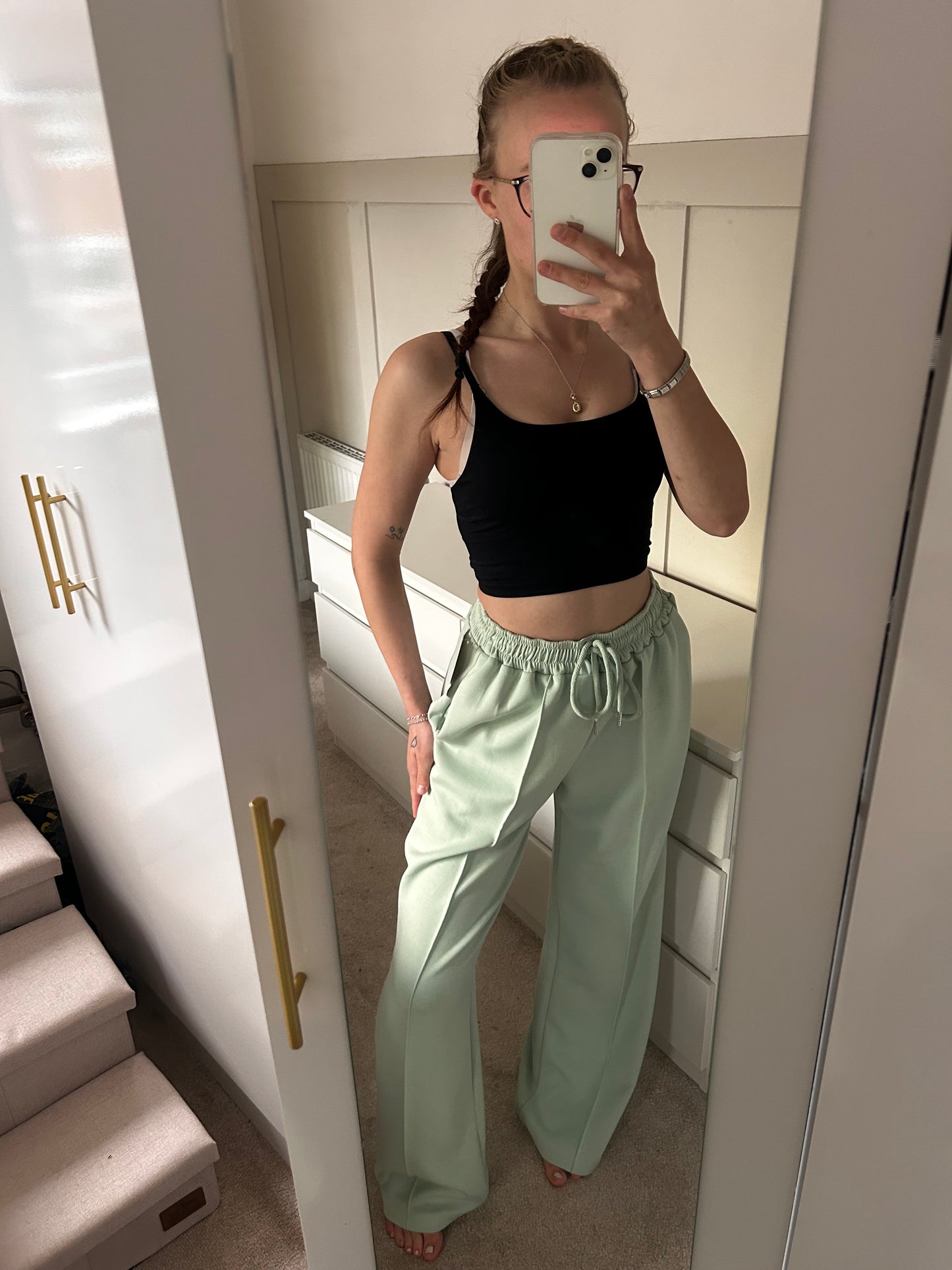 SOFT WIDE LEG JOGGERS