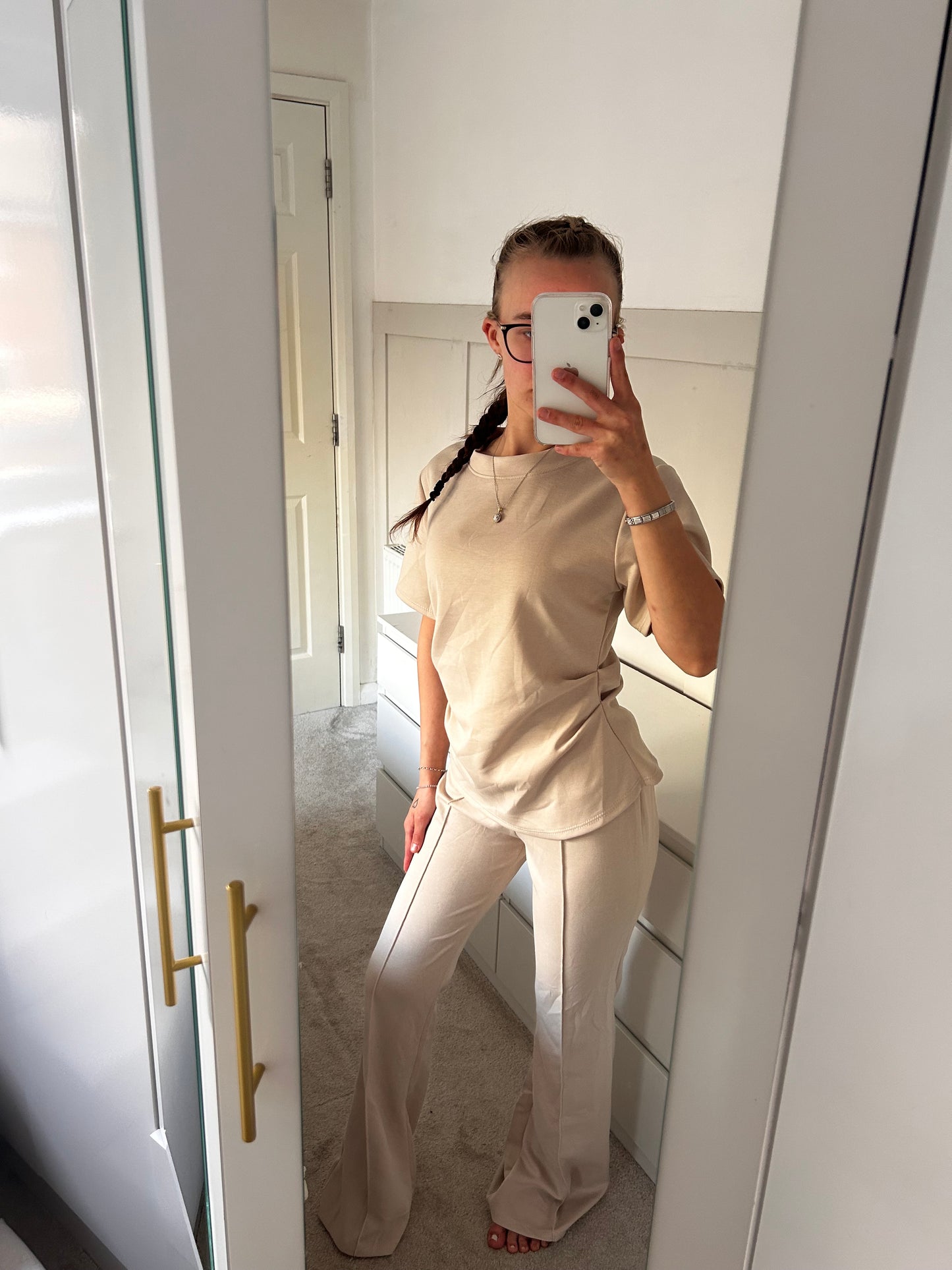RUCHED T-SHIRT CO-ORD