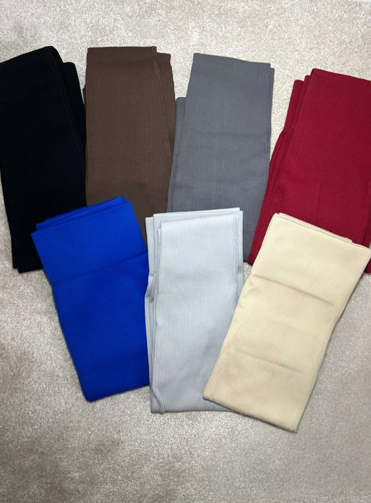 THICK RIBBED LEGGINGS